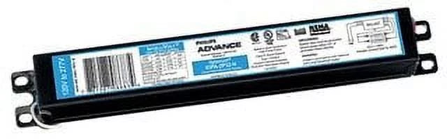 Philips Advance IOPA2P32HLN35M (2) 32 Watt F32T8 Lamp Electronic Fluorescent Ballast 120 - 277 Volt Optanium
