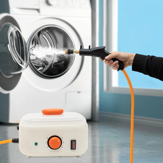2500W High Pressure Steam Cleaner Commercial High Temp Electric Cleaning Machine ,≥ 100℃/212°F Working Temperature Homes, Hotels, Restaurants, Car Maintenance Stores