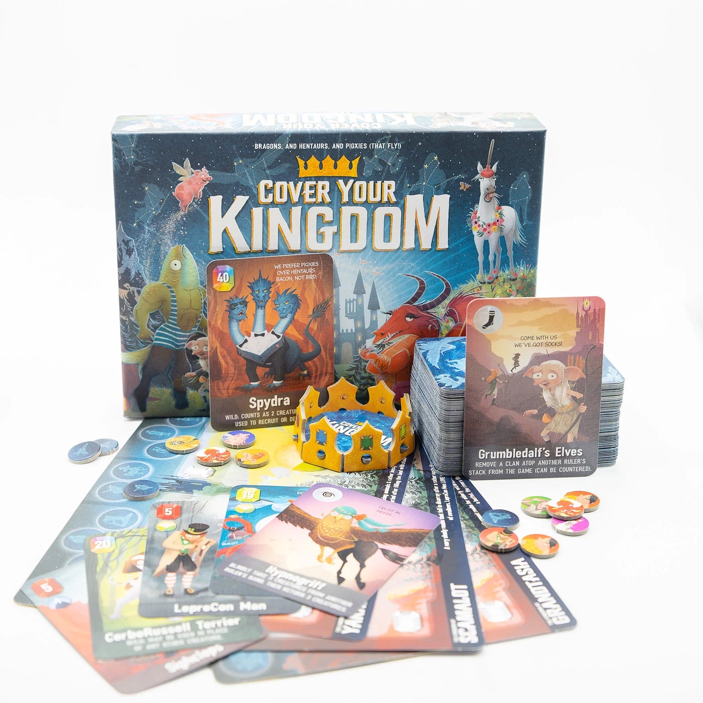 Coating Your Kingdom Board Game, by Grandpa Beck's Games