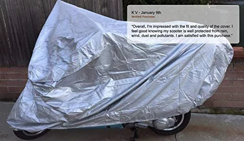 proof Motorcycle Protection With 2016 Beta Evo 300 - Outdoor & Indoor - Protect From Rain Water, Snow, Sun - Built In Reinced Securing Straps - Durable Material - Free Storage Bag