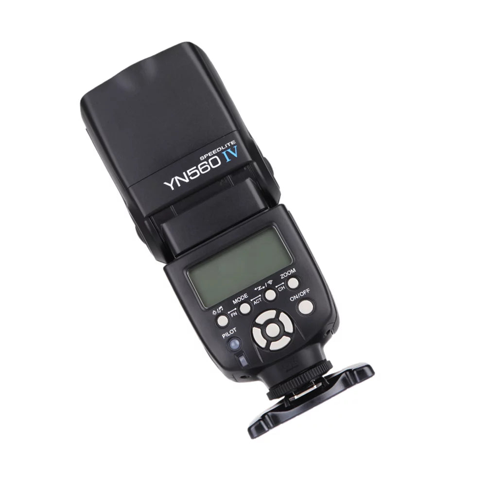 YN560 IV 2.4GHz Wireless Transceiver Integrated Flash Speedlite Nikon, Panasonic, Pentax Cameras - 2018 New Edition