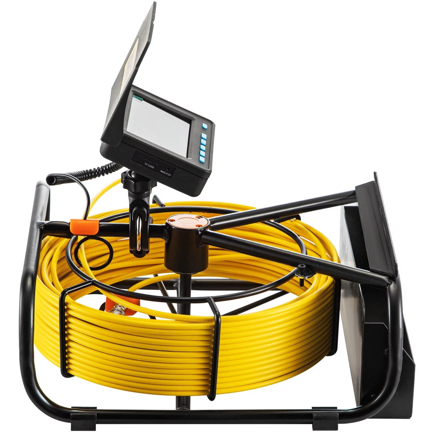 SKYSHALO Sewer Camera 32.8FT Cable Pipeline Inspection Camera 4.3 in. TFT LCD Monitor Pipe Camera Screen Waterproof IP68 Duct Inspection Camera with 6PCS LEDs 8500MAH Lithium Battery, DVR Function 10M