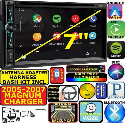 2005-07 DODGE MAGNUM CHARGER GPS NAVIGATION SYSTEM APPLE CARPLAY ANDROID