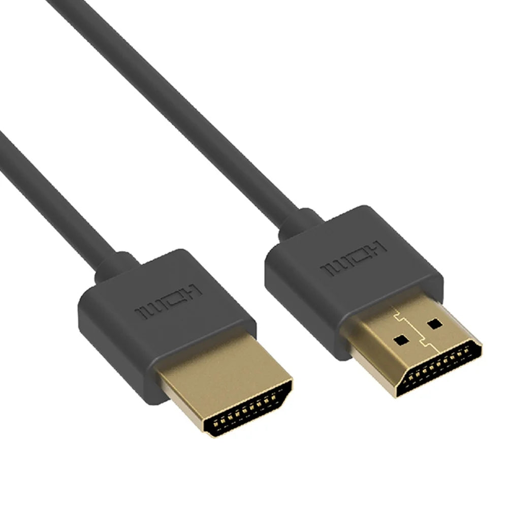 Cable Central LLC (5 Pack) 1.5Ft HDMI Slim Cable 4K/60Hz OD3.8mm - 1.5 Feet