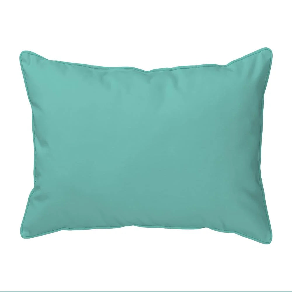 Betsy Drake Interiors King Pelican II Small Indoor/Outdoor Pillow 11x14
