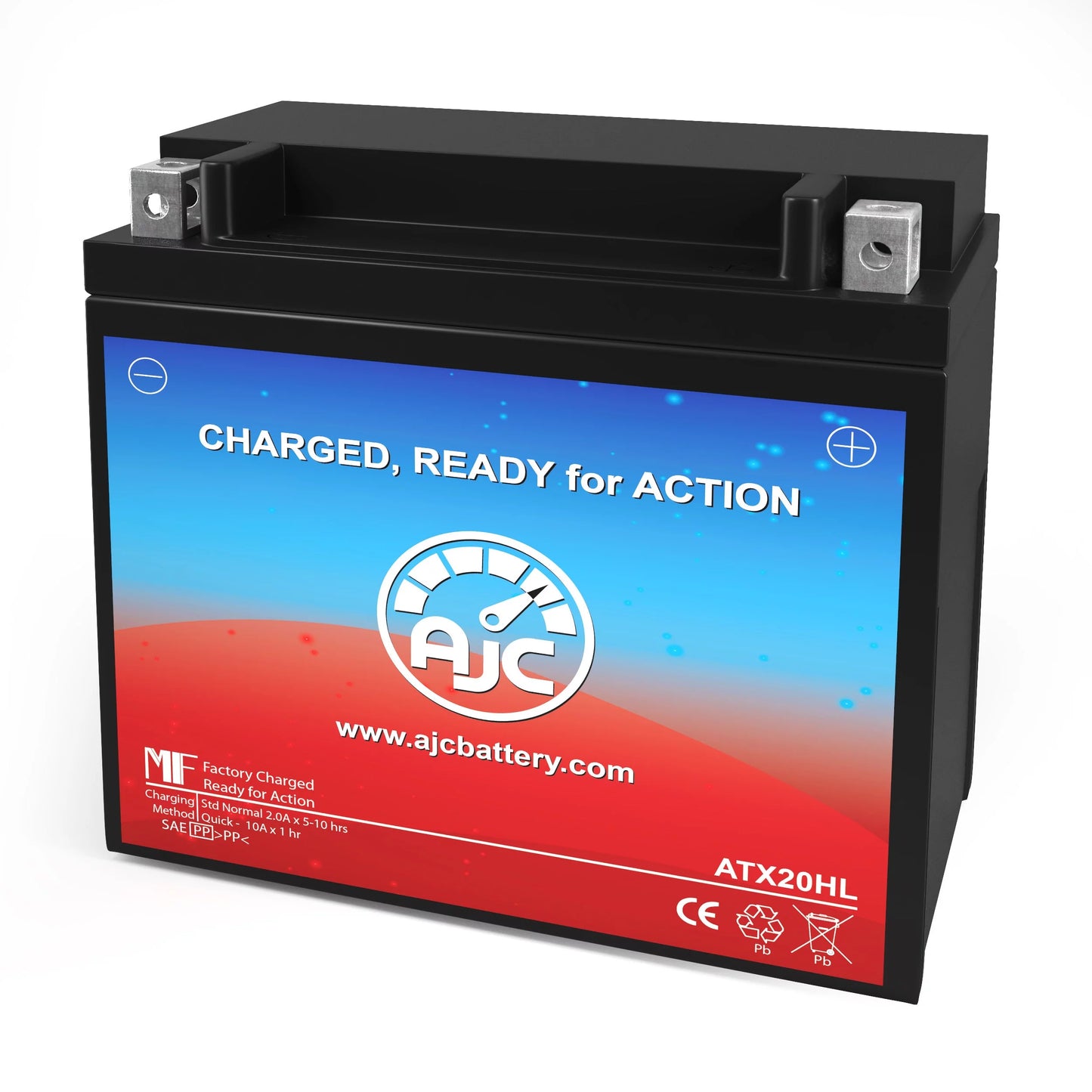 AJC Battery with Kawasaki (Jet Ski) SX-R 1498 1498CC Personal Watercraft Replacement Battery (2017-2020)