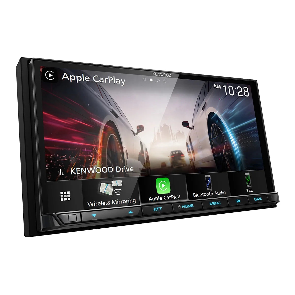 Kenwood DMX908S eXcelon 6.95" Digital Multimedia Bluetooth Touchscreen Receiver with Android Auto, Apple Car Play, & HD Radio