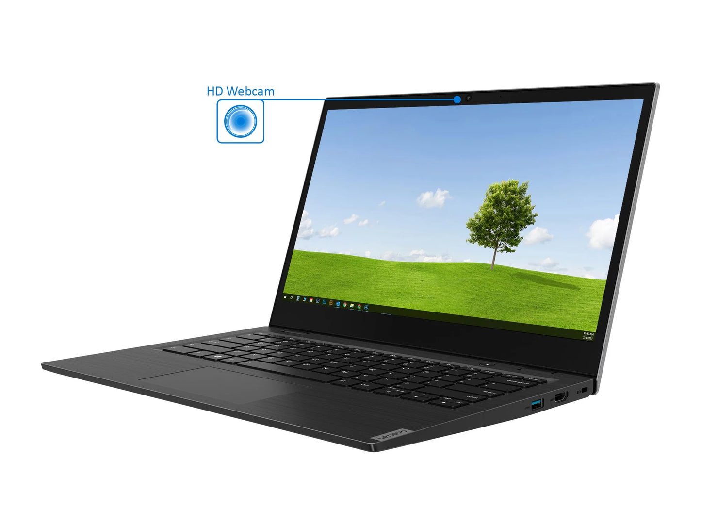 Lenovo 14w Notebook, 14" FHD Display, AMD A6-9220C Upto 2.7GHz, 4GB RAM, 64GB eMMC, HDMI, Card Reader, Wi-Fi, Bluetooth, Windows 10 Pro (81MQ000JUS)