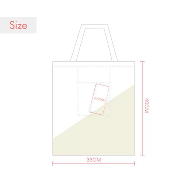 Lithuanian Mandarin Tave Myliu Language Tote Canvas Bag Shopping Satchel Casual Handbag