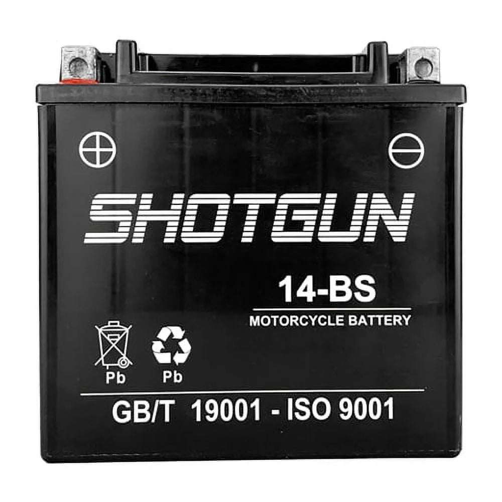 Shotgun YTX14-BS Replacement Powersports Battery For BMW 2016 2017 C650 Sport