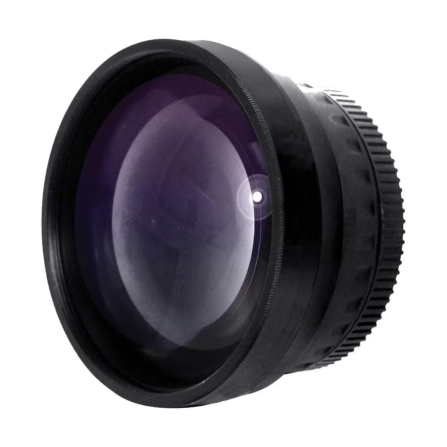 0.4x High Grade (Black) Wide Angle Conversion Lens For Olympus Stylus TOUGH TG-3 (Includes Lens Adapters)