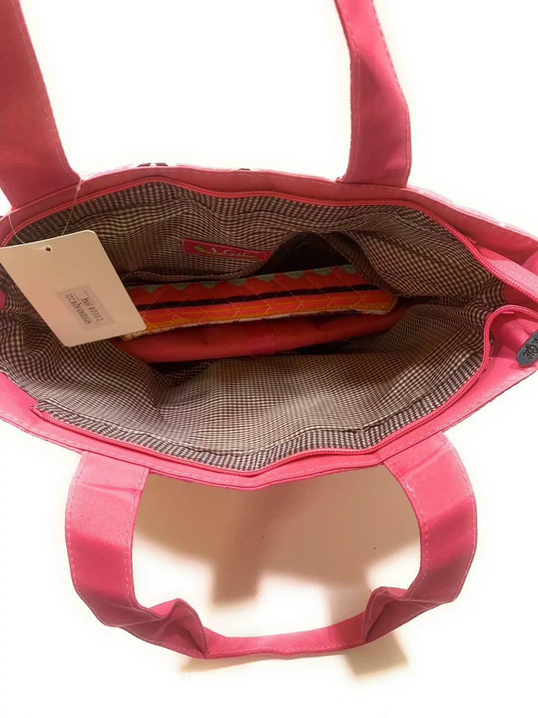 Baby 3 Piece Girl Diaper Bag Changing Pad Zipper Pouch Set Pink Blue Orange Aztec Serape