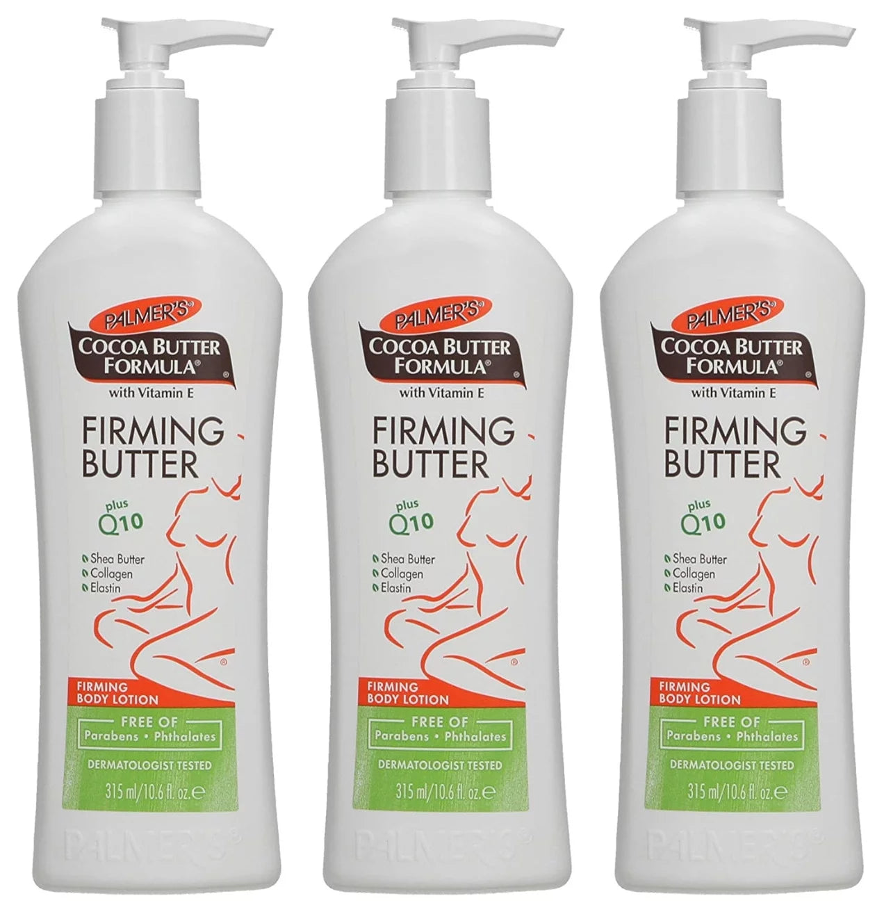 Palmer's Cocoa Butter Formula Firming Butter 10.60 oz (Pack of 3)