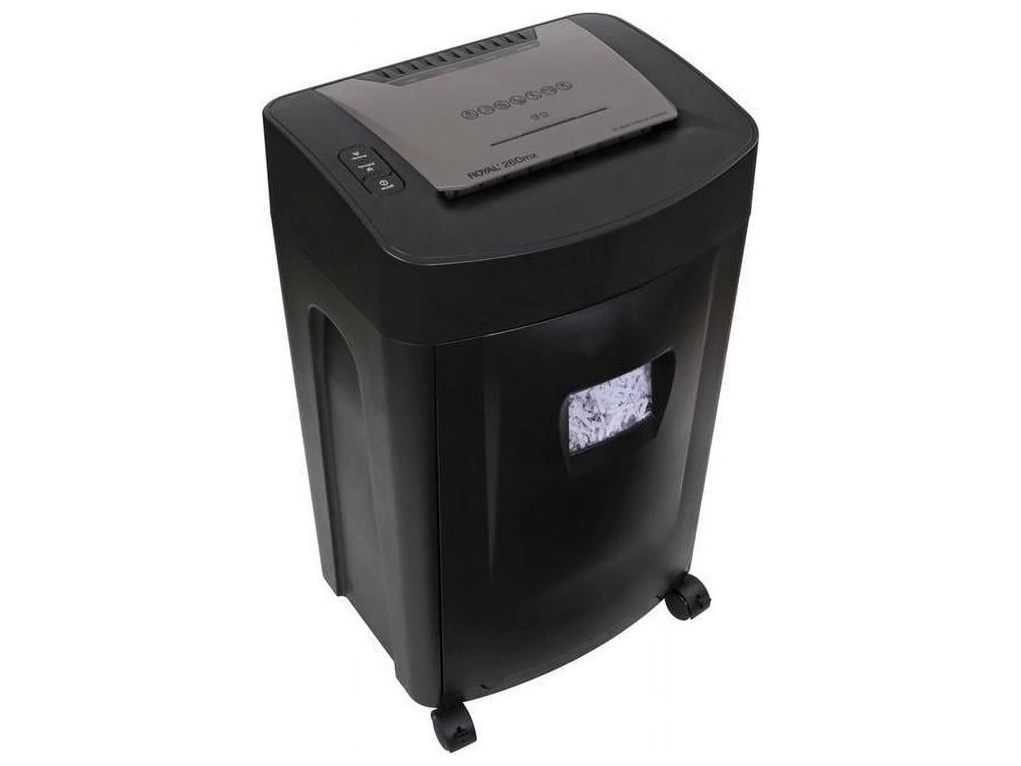 Royal 260MX Paper Shredder - Non-continuous Shredder - Cross Cut - 20 Per Pass - shredding Paper, CD, DVD, Credit Card, Staples - 8.75" Throat - 1 Hour Run Time - 40 Minute Cool Down Time - 8