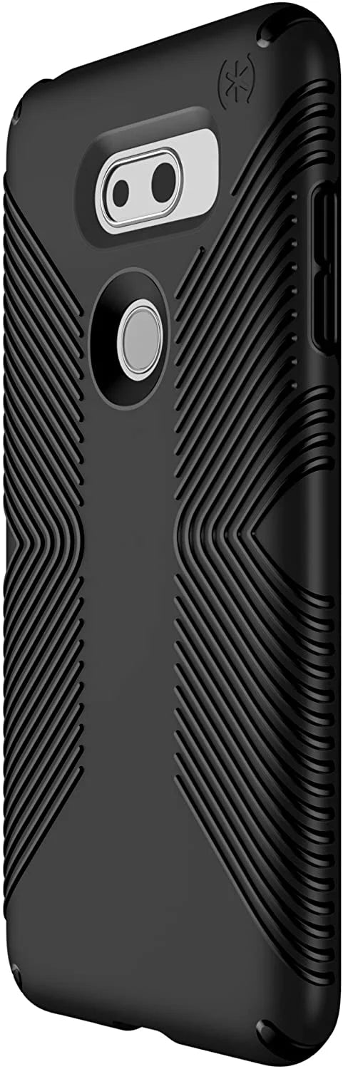 Speck Presidio Grip Case LG V30 Presidio Grip (fits Sprint LG V30+), Black/Black