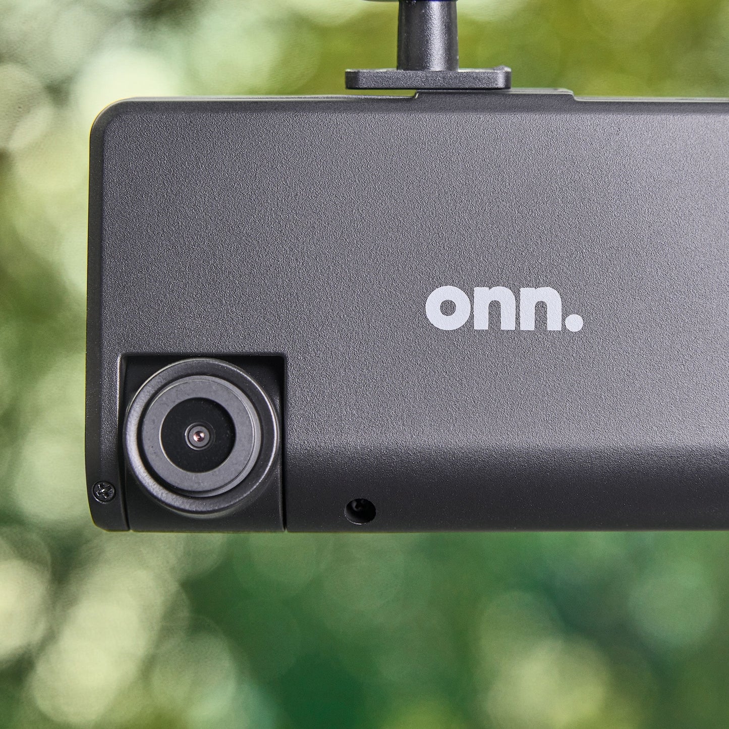 onn. Dual Dash Cam with Ultra-Wide Angle Lens, 3" LCD Screen, Front 1080P Camera with 16GB SD Card, Suppots up to 128GB Max, Built in G-Sensor