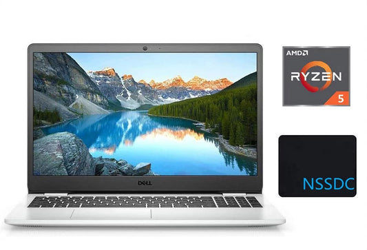 2021 Dell Inspiron 15 3505 15.6" FHD Laptop, AMD Ryzen 5-3450U Processor, 8GB RAM, 512GB PCIe SSD, AMD Radeon Vega 8 Graphics, Webcam, HDMI, Bluetooth, Windows 10, White, with NSSDC Mousepad