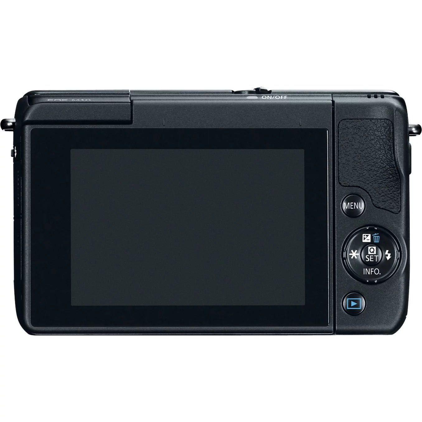 Canon EOS M10 18 Megapixel Mirrorless Camera with Lens, 0.59", 1.77", Black