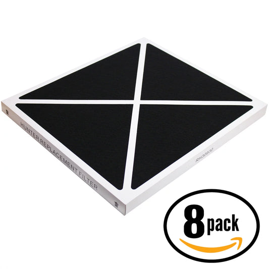 8-Pack Replacement Hunter 30255 Air Purifier Filter - Hunter 30930 Air Filter