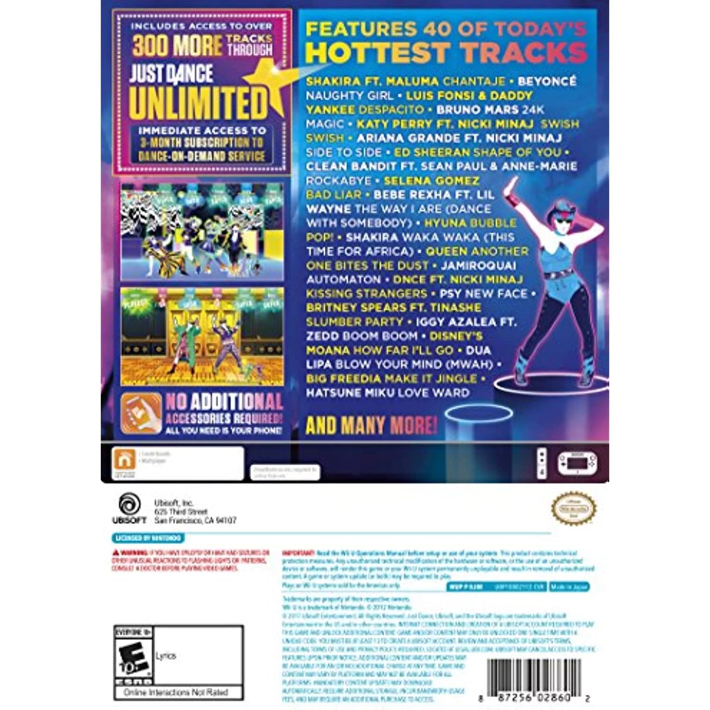 Just Dance 2018 - Wii U