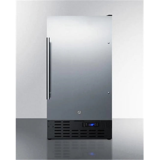 18 in. Freestanding Counter Depth Compact Refrigerator, Black