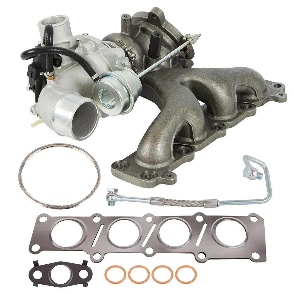 For Range Rover Evoque & LR2 Turbocharger w/ Turbo Gaskets & Oil Feed Line - Buyautoparts Fits select: 2013 LAND ROVER RANGE ROVER EVOQUE PURE PLUS, 2013 LAND ROVER LR2 HSE TECHNOLOGY