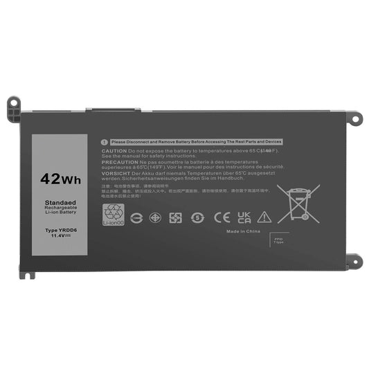 YRDD6 0YRDD6 Battery Dell Inspiron 3582 3593 3793 5493 5584 5593 5480 5590 5594