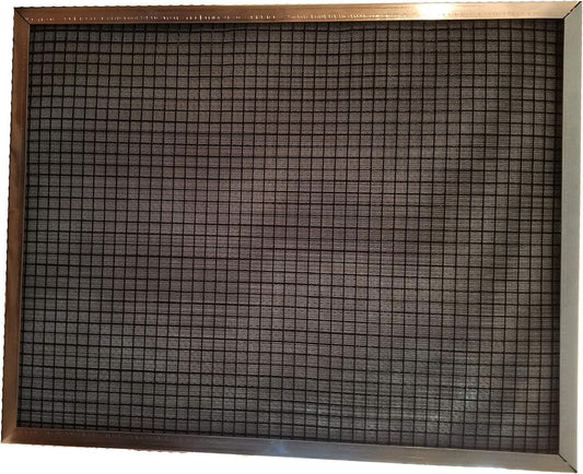 X 29-3/4 X 1 (Exact Size) Electrostatic Washable Permanent A/C Furnace Filter - DESIGNED FOR GEOTHERMAL UNITS - Save $$$ - Just Vacuum Or Hose Off And Reuse - 27.75X29.75X1