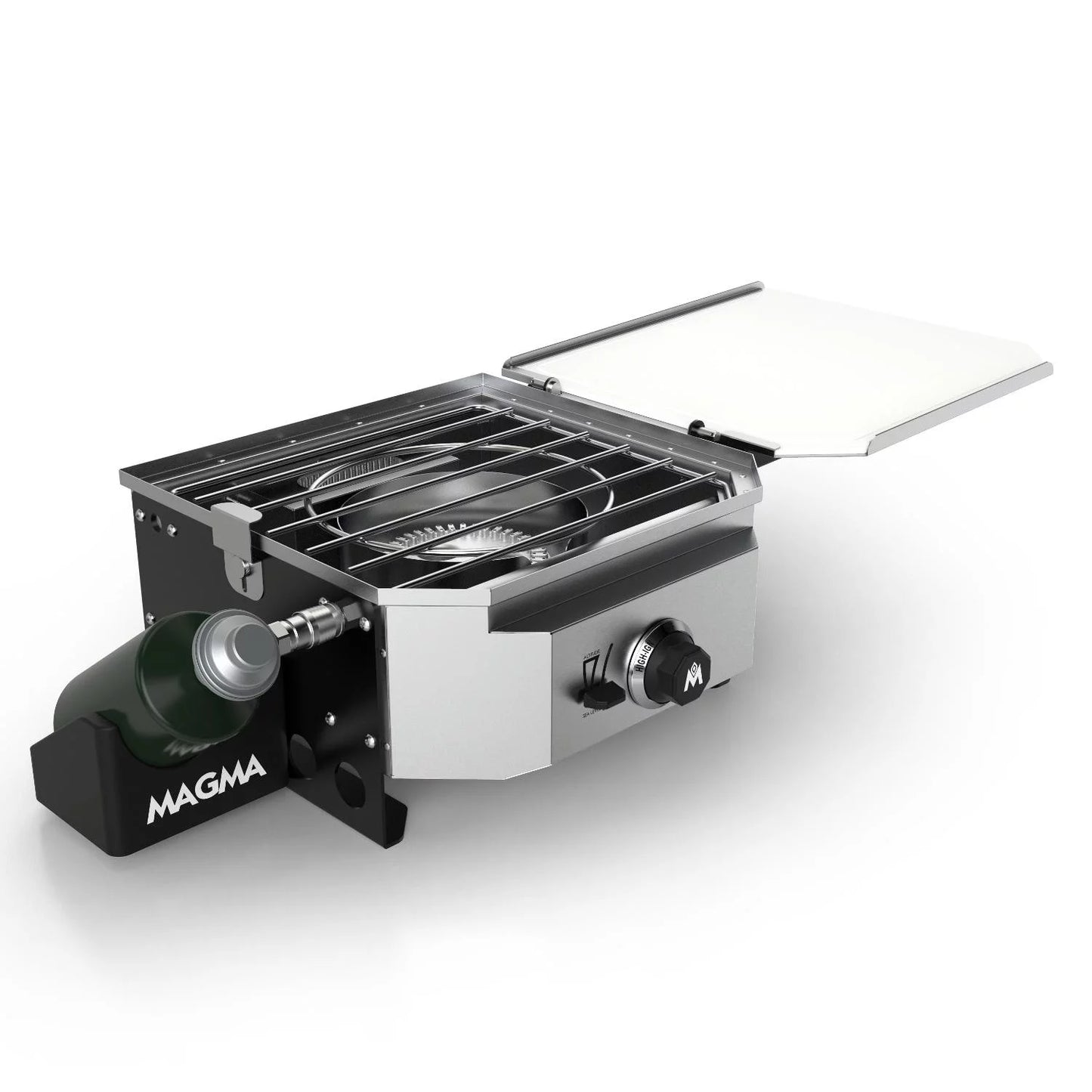 Magma Crossover Single Burner Camping Stove With Grill Top