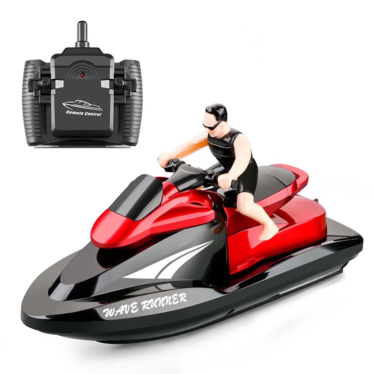OWSOO 809 RC Vessel RC Watercraft High Speed Remote Control Vessel Pools Lakes 2.4Ghz Waterproof Boys and Girls
