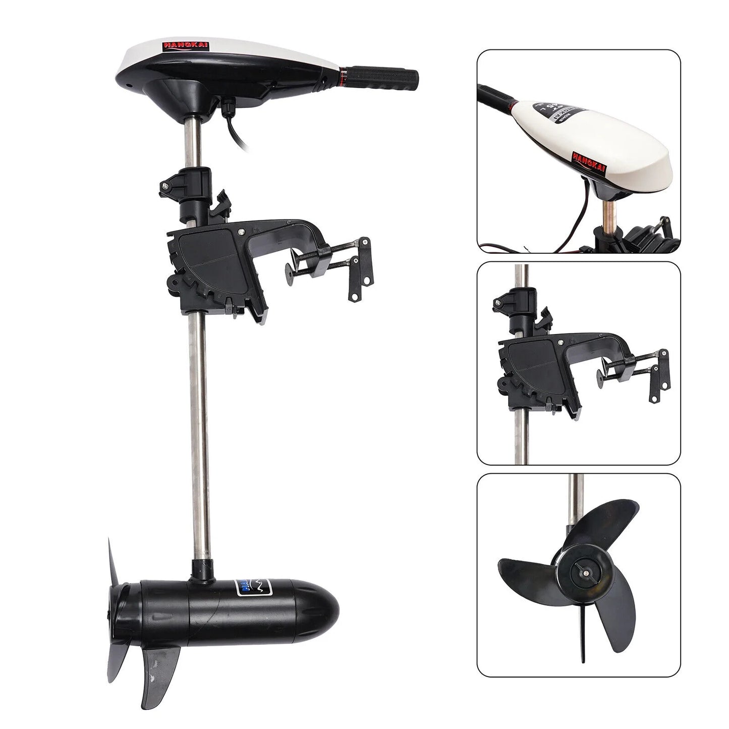 12V Electric Trolling Motor Outboard Motor Engine Fishing Craft Kayak Engine